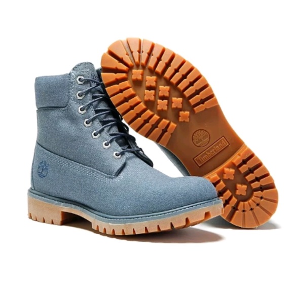 Men's 6" Canvas timberlands - Picture 2 of 5